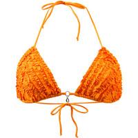 Banana Moon Triangle Swimsuit Colorsun Rubo Orange women\'s Mix & match swimwear in orange