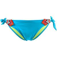 Banana Moon Tie Side Bikini Panties Totem Poma Green women\'s Mix & match swimwear in blue