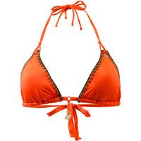 Banana Moon Triangle Swimsuit Ethnichic Nuco Orange women\'s Mix & match swimwear in orange