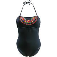 Banana Moon 1 Piece Swimsuit Maasai Blixen Black women\'s Swimsuits in black