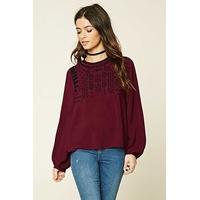 Back-Tie Peasant Top