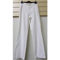 Basler - Size: M - White - Corduroy trousers