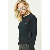 Bad Habits Lace-Up Sweatshirt