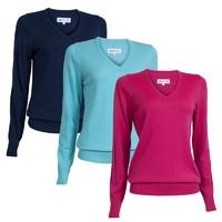 backtee ladies solid pullovers