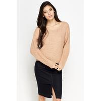 Basic Textured Knit Jumper