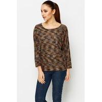 Batwing Speckle Pullover