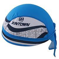 Bandana Bike Breathable Limits Bacteria Sweat-wicking Sunscreen Unisex Blue Terylene