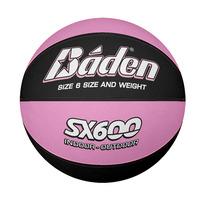 Baden SX600 Basketball - Ball Size 6, Pink/Black