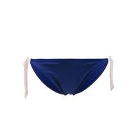 Banana Moon Navy Blue Tie Side Bikini panties Transat Dasia