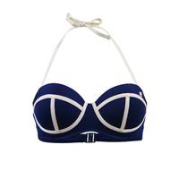 Banana Moon Navy Blue Balconnette Swimsuit Transat Verano