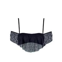 Bandeau Swimsuit Watercult Modern Lace Black