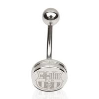 Barcelona Crest Body Bar - Stainless Steel