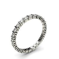 Bar Setting Full Eternity Diamond Ring