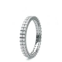 Bar Setting Full Eternity Diamond Ring