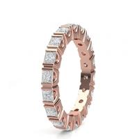 Bar Setting Full Eternity Diamond Ring