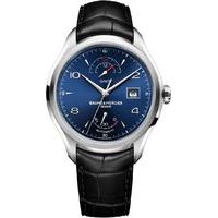 baume et mercier watch clifton gmt power reserve mens