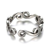 Band Rings Cuff Ring Vintage Silver Sterling Silver Silver Jewelry For Daily Casual 1pc