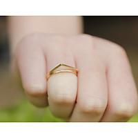 Band Rings Alloy Simple Style Silver Golden Jewelry Party Daily Casual 1pc