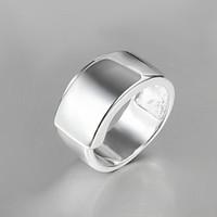 Band Rings Sterling Silver Fashion Statement Jewelry Silver Jewelry Party 1pc