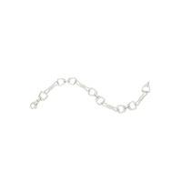 Bakewell Show Bracelet Snaffle Link Silver