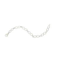 Bakewell Show Bracelet Small Horse Shoe Link Silver
