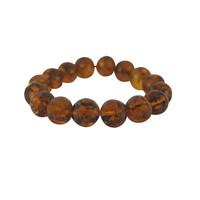 Baltic Amber Sixteen Stone Uniform Stretch Bracelet