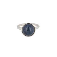 Barrucci-Rings - Ring Rond Lapis Lazuli - Silver