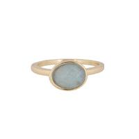 barrucci rings ring ovaal amazonite gold