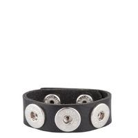 Bali Clicks-Bracelets - Bali Click Armband 101 - Black