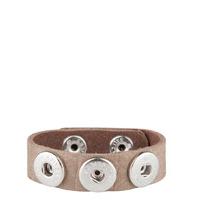 Bali Clicks-Bracelets - Bali Click Armband 508 - Taupe