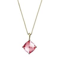 baccarat medicis gold plated medium pink crystal 2613257