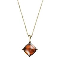 baccarat medicis medium orange crystal pendant 2612788