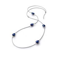 Baccarat Psydelic Blue Crystal Necklet 2805024