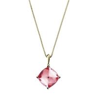 Baccarat Medicis Gold Plated Medium Pink Crystal 2613257