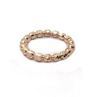 Babette Wasserman Rose Gold Plated Moon Ball Ring