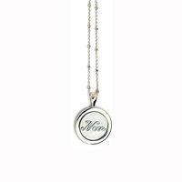 babette wasserman silver twisting oui non necklace