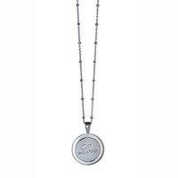 babette wasserman twisting love forever silver necklace