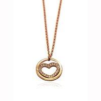 Babette Wasserman Twisting Heart Necklace