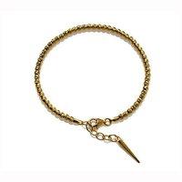 Babette Wasserman Silver and Gold Plated Moonball Bracelet