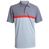 Back Tee Golf Mens UV Sports Polo - BLACKMOUNT