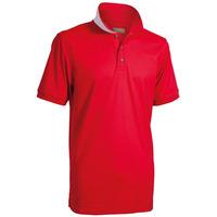 back tee golf mens quick dry performance polo tango red