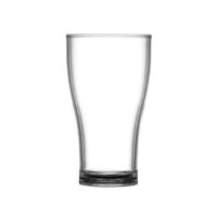 BBP Polycarbonate Nucleated Viking Pint Glasses CE Marked Pack of 24