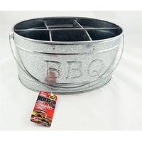 Bbq Condiments Caddy With Folding Handle