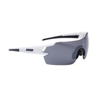 bbb bsg 53 fullview glasses white smoke lens one size