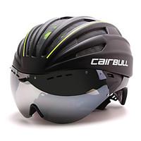 BCAIRBULL Bike HelmetUnisex Full-Face Bike helmet 28 Vents Cycling Road Cycling One Size PC / EPS White Visor Adjustable