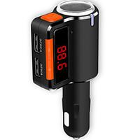 BC09 Bluetooth Handsfree FM Dual USB 3.1A Car Charger MP3 Player