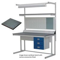 BC Lino top Cantilever Workbench 1200w x 750d