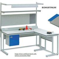 BC Norastat top ESD Cantilever Workbench 1200w x 750d