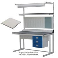 BC Laminate top Cantilever Workbench 1200w x 750d