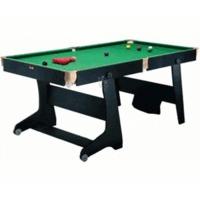 bce rock solid 6ft snooker pool table rolling folding leg